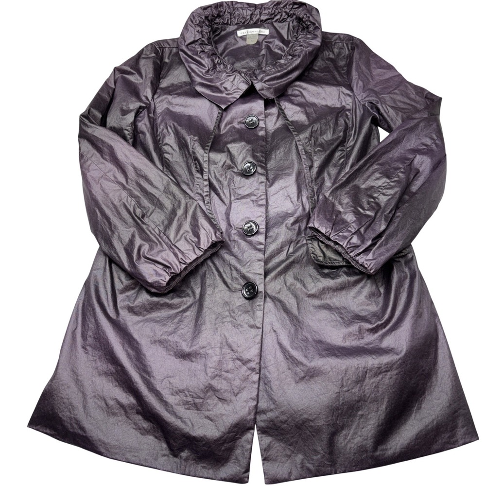 Peter Nygard Long Sleeve Jacket, Size-12 Purple